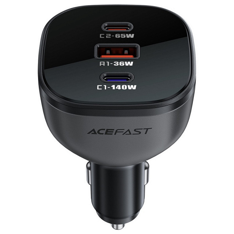 Автозарядка 3xUSB 165W (2xUSB-C + USB-A) B14 Acefast