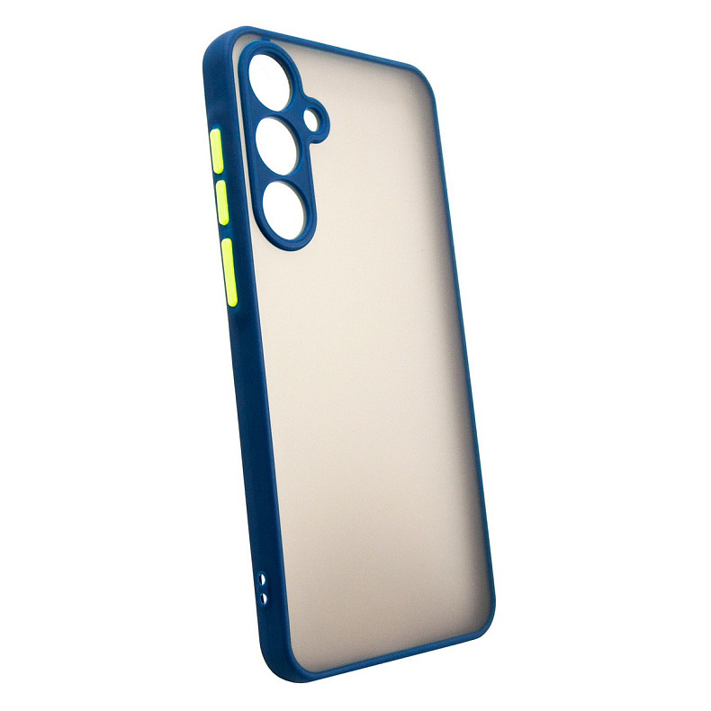 Чeхол-накладка Dengos Matt для Samsung Galaxy M55 SM-M556 Blue (DG-TPU-MATT-159)
