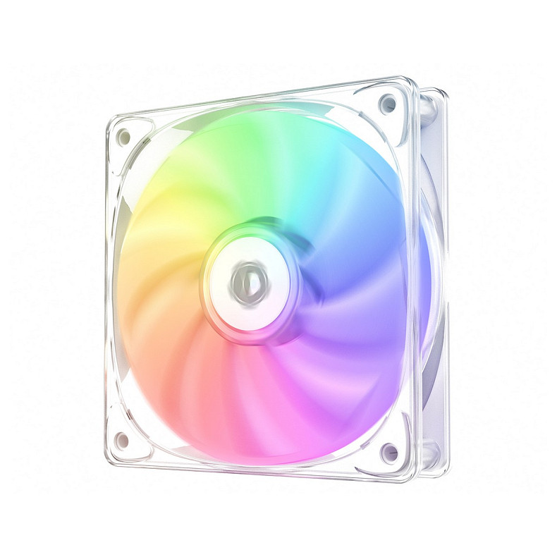 Вентилятор ID-Cooling Crystal 120 White