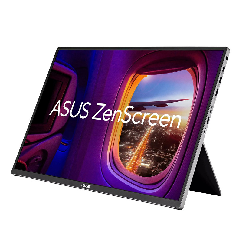 Монітор портативний Asus 16" ZenScreen MQ16FC mHDMI, USB-C, OLED, 1920x1200, 16:10, 1ms, DCI-P3 95%,
