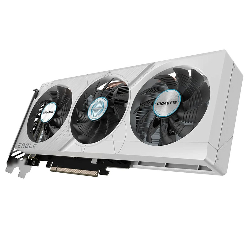 Видеокарта GF RTX 4060 8GB GDDR6 Eagle Ice OC Gigabyte (GV-N4060EAGLEOC ICE-8GD)