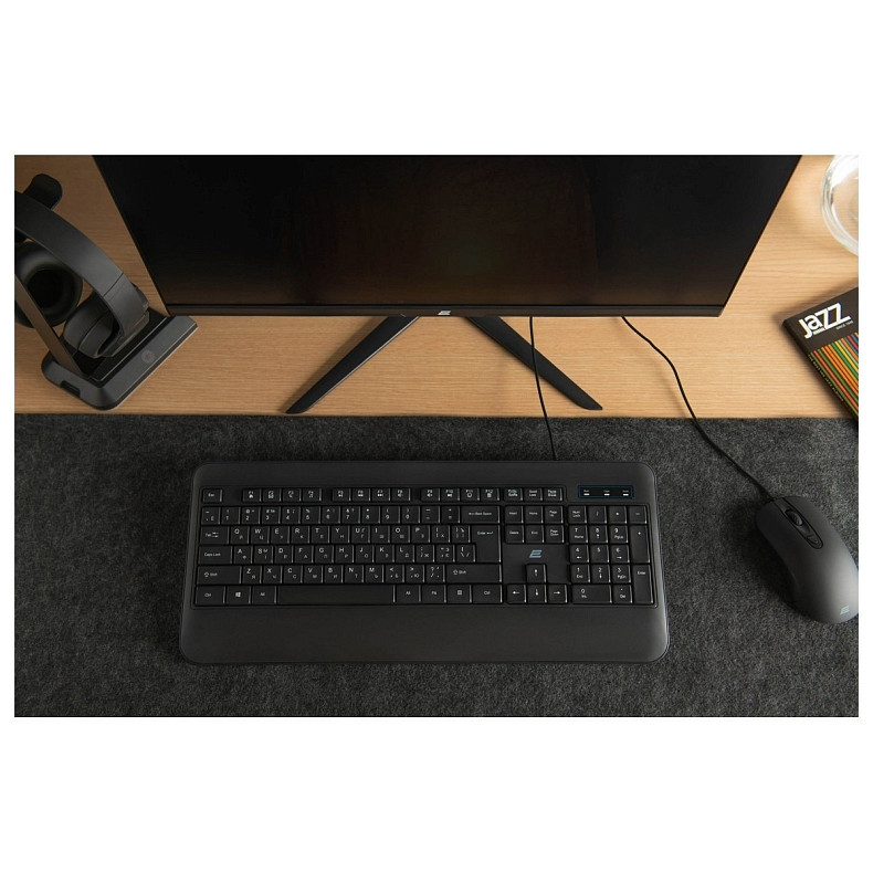 Клавиатура 2E KS109 USB Black (2E-KS109UB)