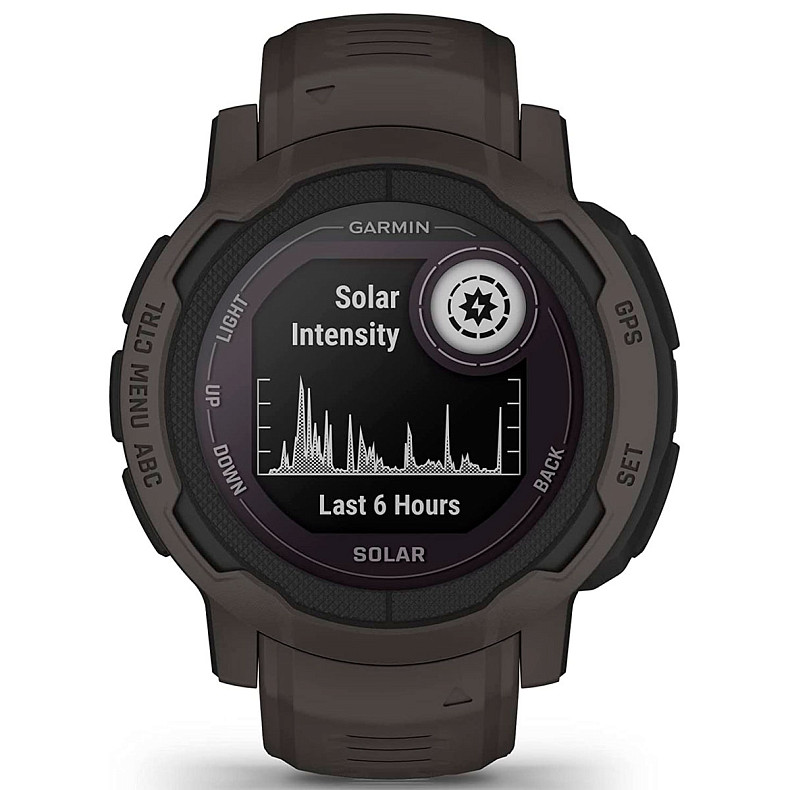 Спортивний годинник Garmin Instinct 2 Solar Graphite Gray