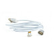 Кабель Cablexpert (CC-USB2-AMLMM-1M), USB 2.0 BM - Lightning, 1м, белый
