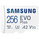 Карта пам'яті SAMSUNG MICRO SDXC EVO+ 256GB V30 W/A MB-MC256SA/EU