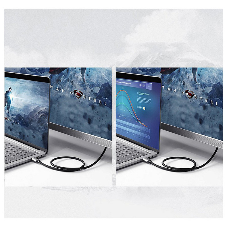 Кабель HDMI M-USB-C, 1.5m