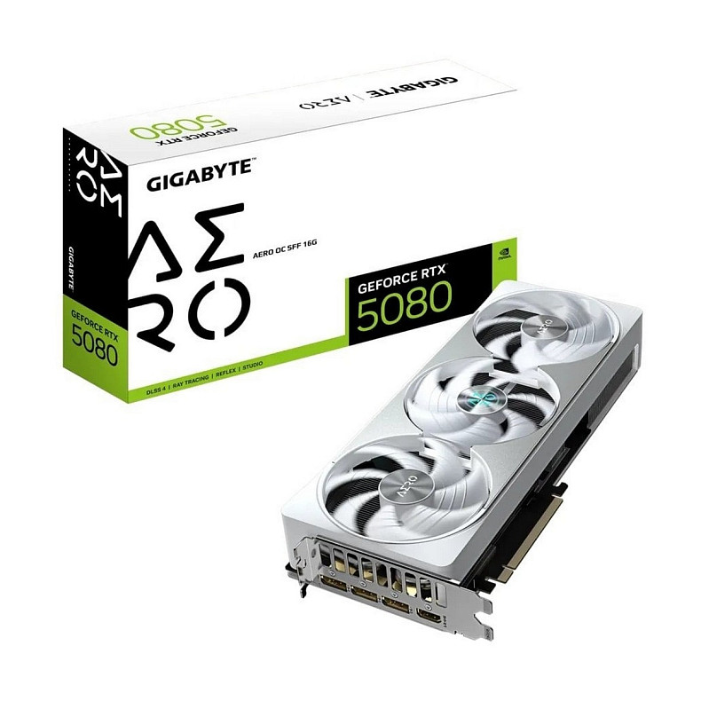 Відеокарта Gigabyte Aero OC RTX 5080 16GB GDDR7 (GV-N5080AERO OC-16GD)
