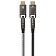 Кабель оптичний (AOC) HDMI-A/D на A/D V.2.0, 4К 60Гц, позолочені конектори, 10 м