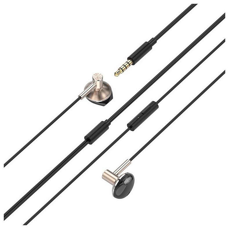 Гарнітура СolorWay Slim 3.5 mm Wired Earphone Blast 2 Black (CW-WD02BK)