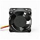 Вентилятор Titan TFD-4020M12Z, 40х40х20мм, 3-pin, Black