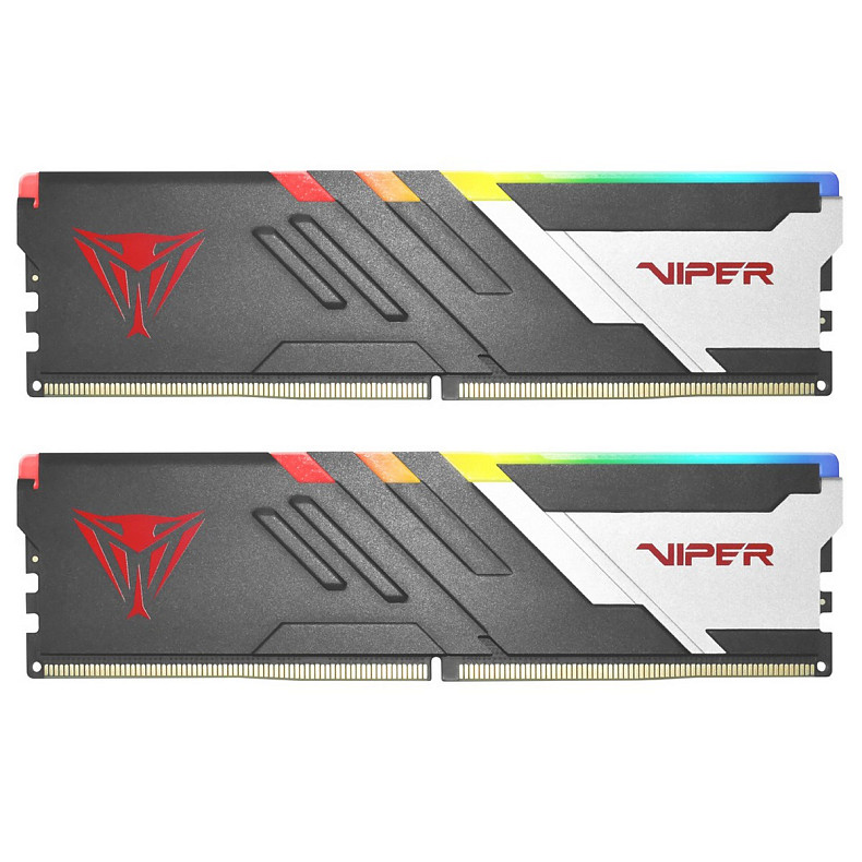 ОЗП Patriot Viper Venom RGB DDR5 2x16GB 6000MHz (PVVR532G600C30K)