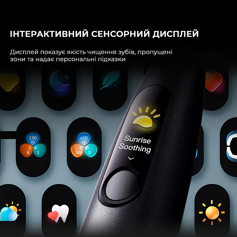Електрична зубна щітка Oclean X Ultra 20 Set Electric Toothbrush Black