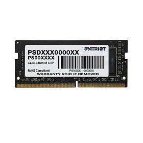 ОЗП PATRIOT 4 GB SO-DIMM DDR4 2666 MHz (PSD44G266681S)