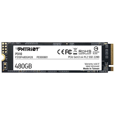 SSD диск Patriot P310 480GB (P310P480GM28)