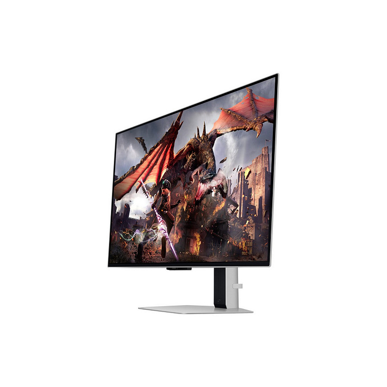 Монітор Samsung 32" Odyssey G80SD HDMI, DP, USB, Bluetooth, OLED, 3840x2160, 240Hz, 0.3ms, G-Sync Co