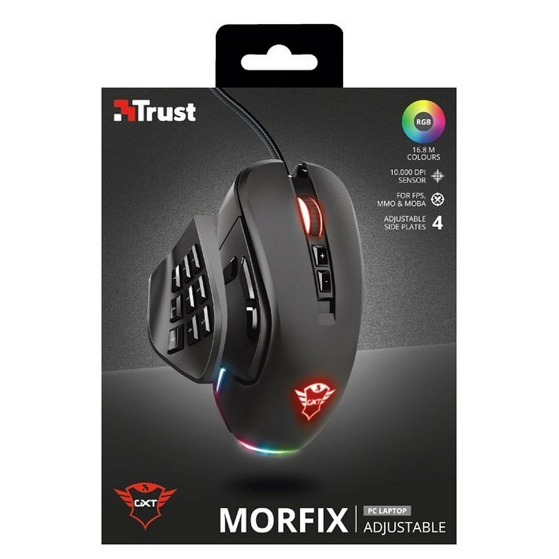 Мышка Trust GXT970 MORFIX CUSTOMISABLE