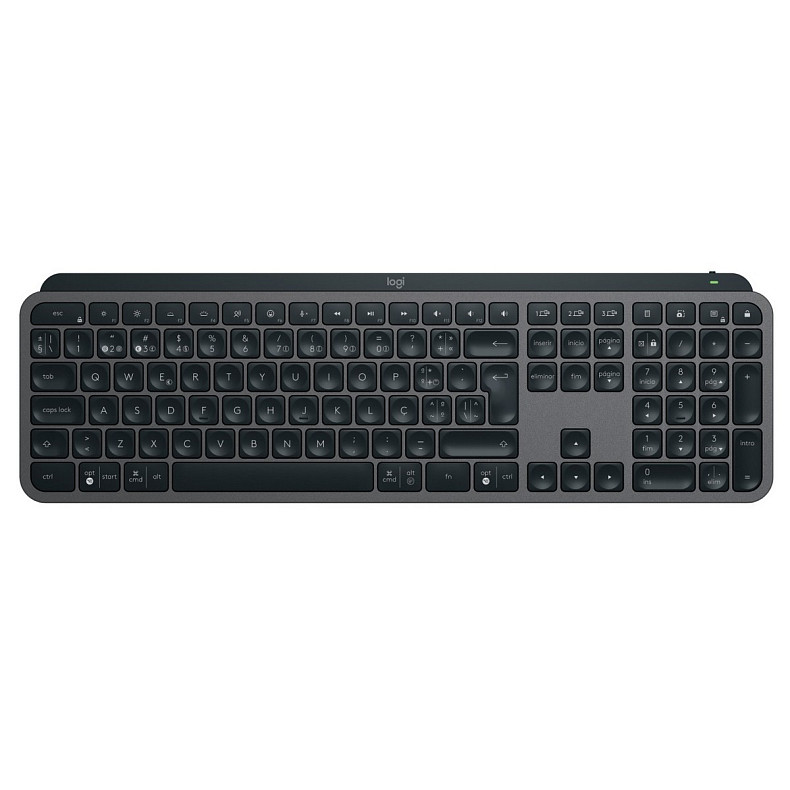 Клавіатура LOGITECH MX Keys S, Wireless, Ukr, Graphite (L920-011593)