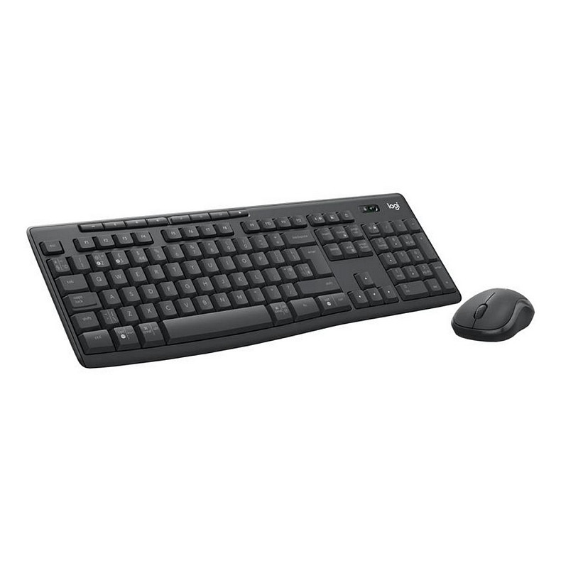 Комплект (клавиатура, мышь) беспроводной Logitech MK370 Black USB (L920-012077)