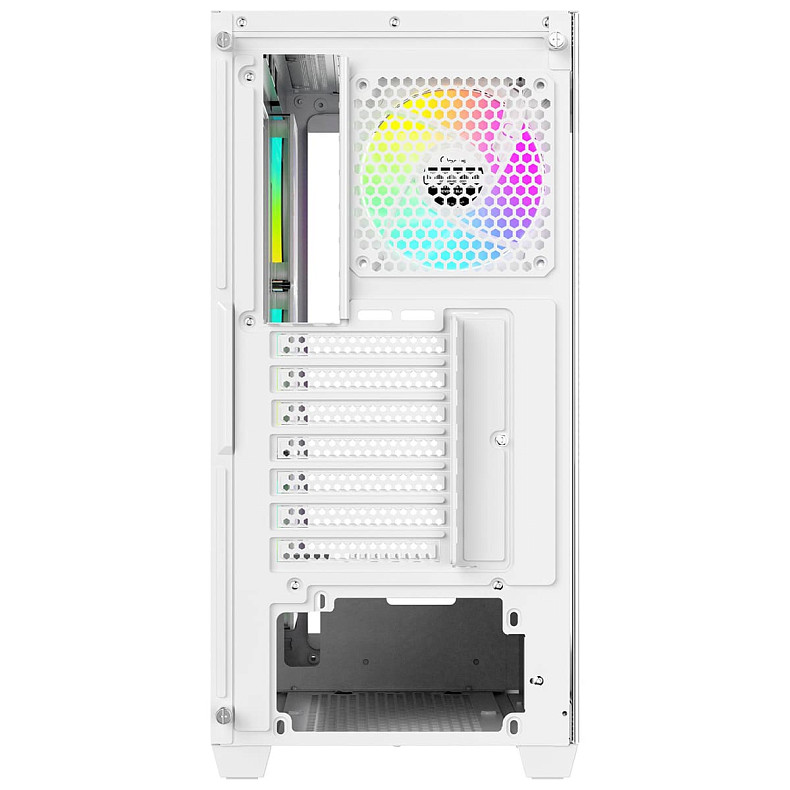 Корпус Ocypus GAMMA C72 W/O PSU, WH ARGB ATX (GAMMA-C72-WHD400XX-GL)