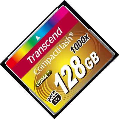 Карта памяти Transcend  128GB CF 1000X