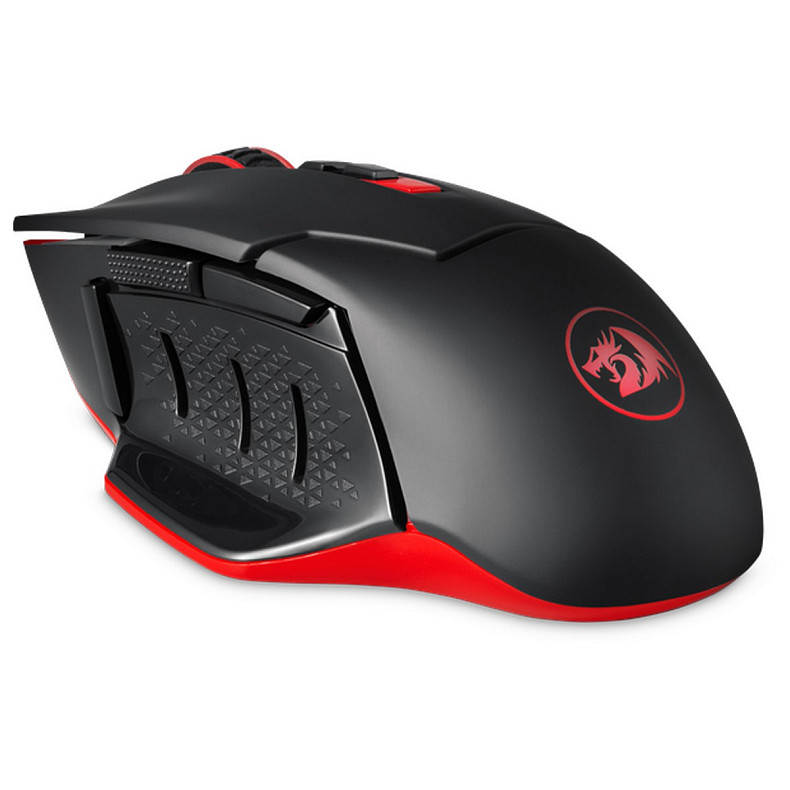 Мишка Redragon Mirage 15м, ігрова, бездротова, 4800dpi., 8кн., чорна