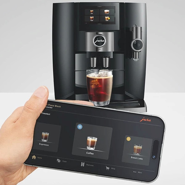 Кофемашина JURA J10 Piano Black EA (15562)