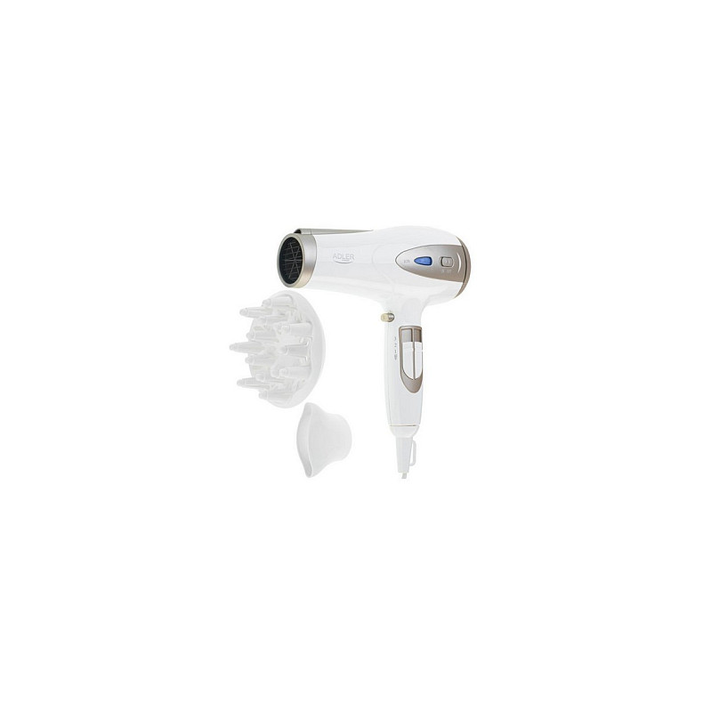 Фен Adler AD 2248 white champagne