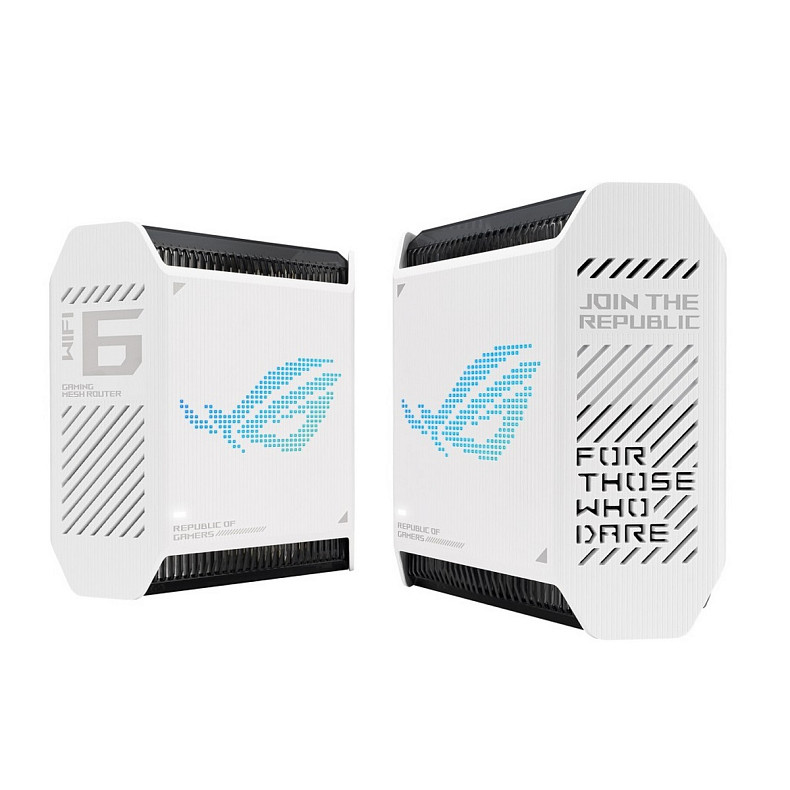 Wi-Fi Роутер Asus ROG Rapture Gaming Mesh System GT6 White 2pk (GT6-W-2-PK/90IG07F0-MU9A40)