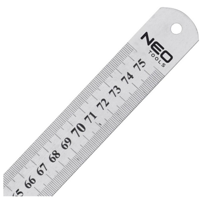 Линейка Neo Tools, нержавеющая сталь, 750мм (72-217)