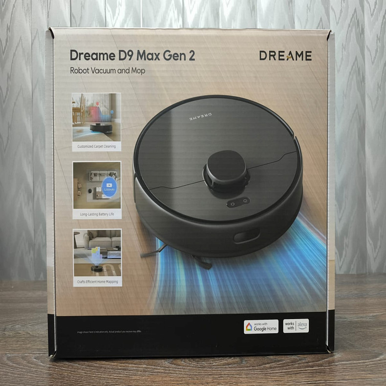 Робот-пылесос Dreame D9 MAX Black Gen 2  -  Уценка