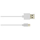 Кабель Canyon USB - Lightning 1м, White (CNS-MFICAB01W)