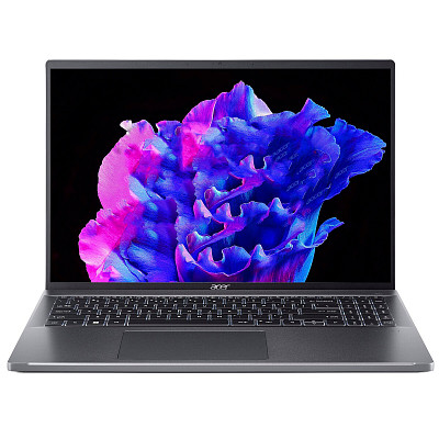Ноутбук Acer Swift Go 16 SFG16-71 16" WUXGA IPS, Intel i5-1335U, 16GB, F512FB, UMA, Win11, сірий (NX.KFTEU.00A)