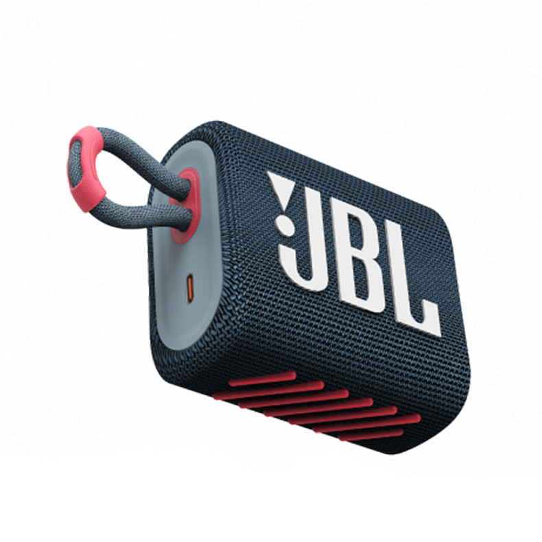 Портативная акустика JBL GO 3 Blue/Pink (JBLGO3BLUP)