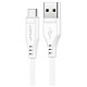 Кабель USB 2.0 USB-A to USB-C, 1,2 м, 3.0A, TPE C3-04 White Acefast