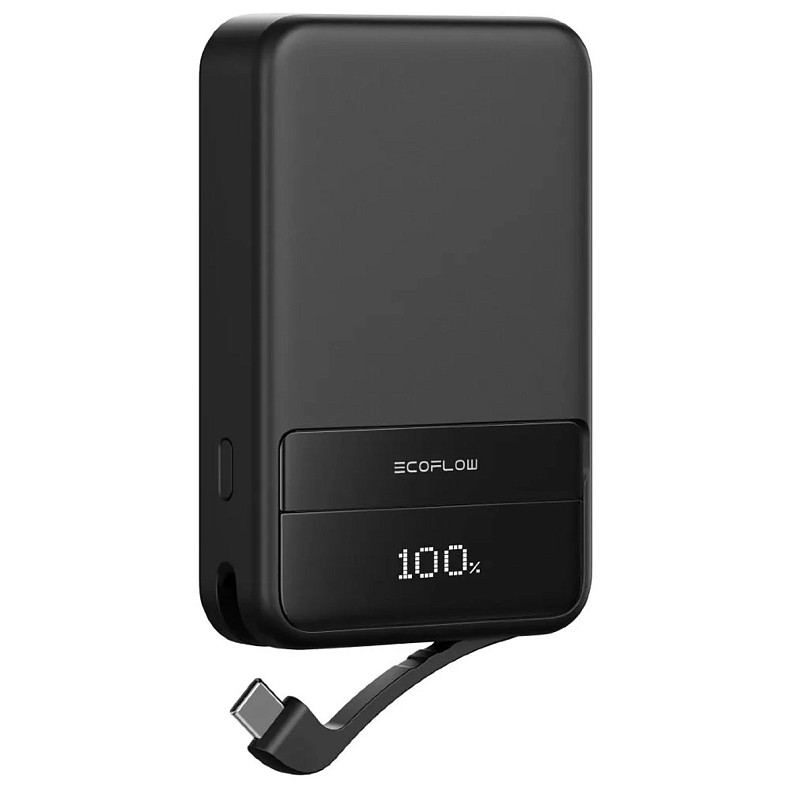 Повербанк EcoFLow RAPID Magnetic Power Bank 10000 Black
