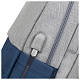 Рюкзак Rivacase 7567 17.3" Grey/Dark Blue