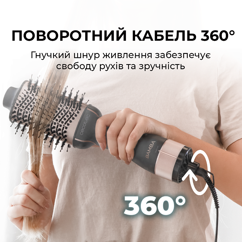 Фен-щетка CECOTEC CeramicCare Single