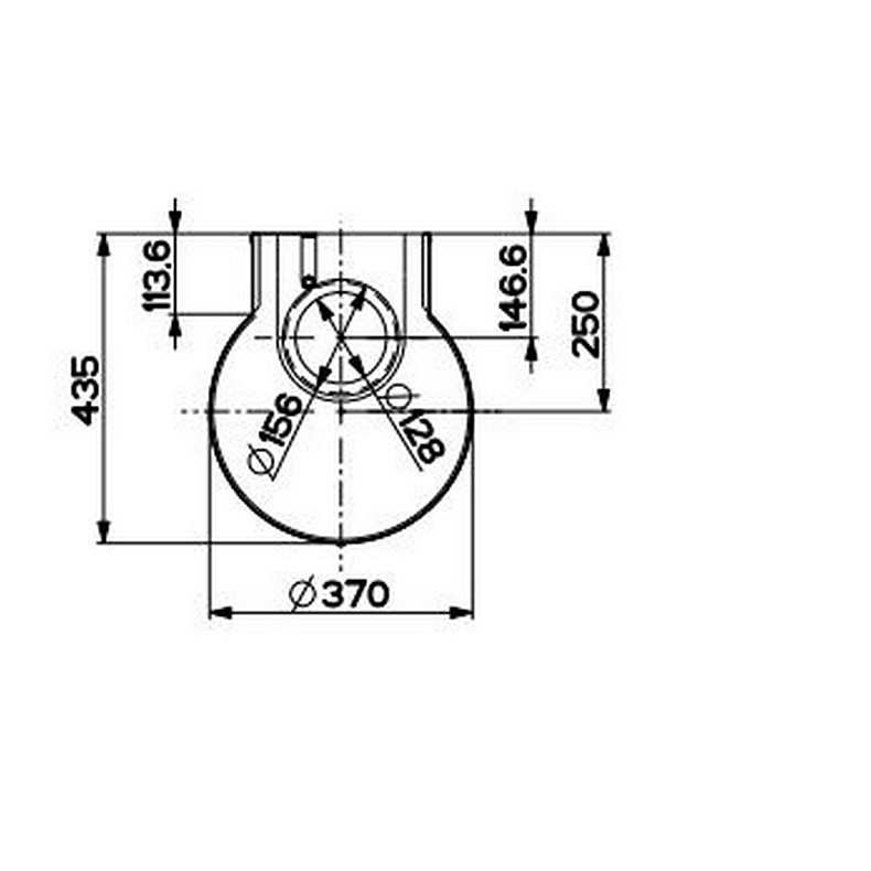 Вытяжка Faber купольная, 37см, 1136м3ч, Cylindra Plus Bk Matt A37, черный матовый