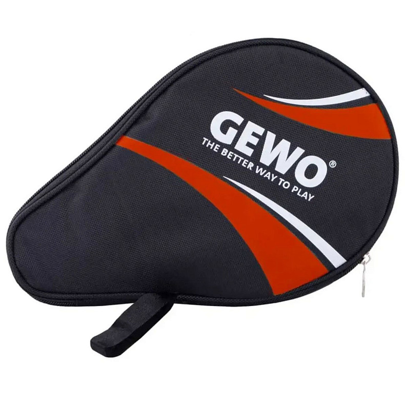 Чохол для ракетки Gewo Round Cover Master з відділенням для м'ячів Black/Red (89679130)