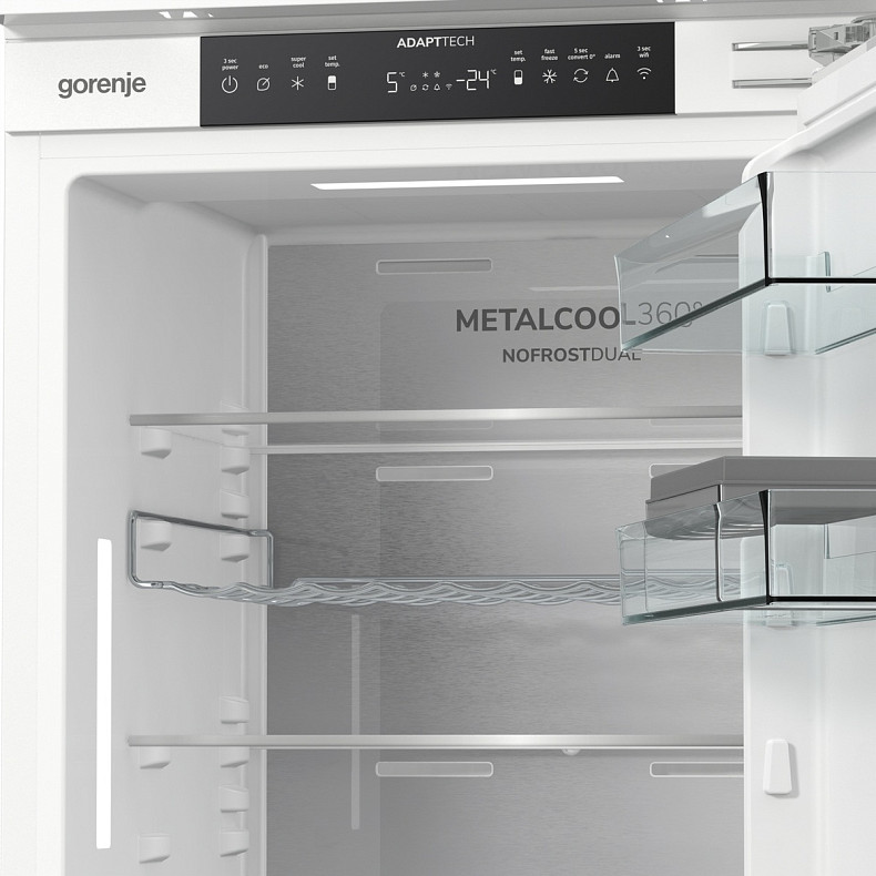 Вбудований холодильник Gorenje NRKI517E82WF