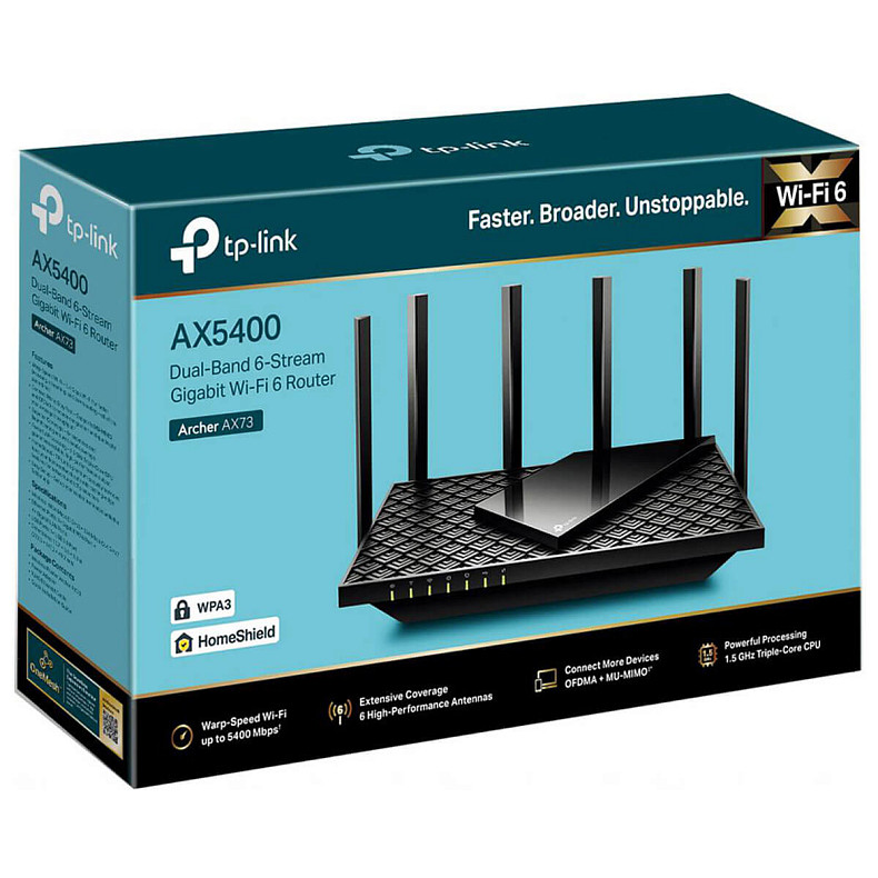 Wi-Fi Роутер TP-Link Archer AX73