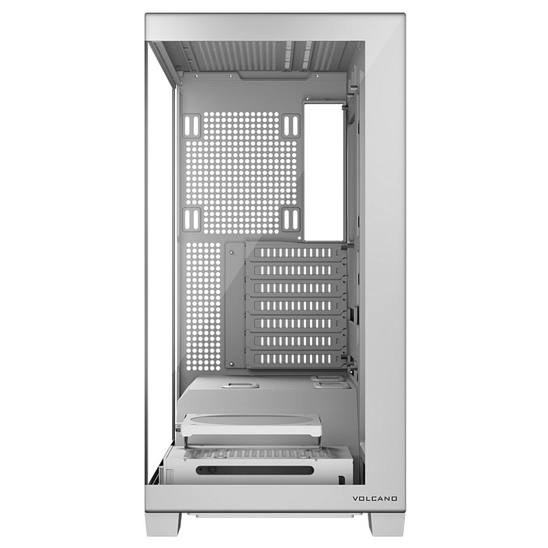 Корпус Modecom VOLCANO STELLAR MIDI w/o fans WHITE без БЖ ATX