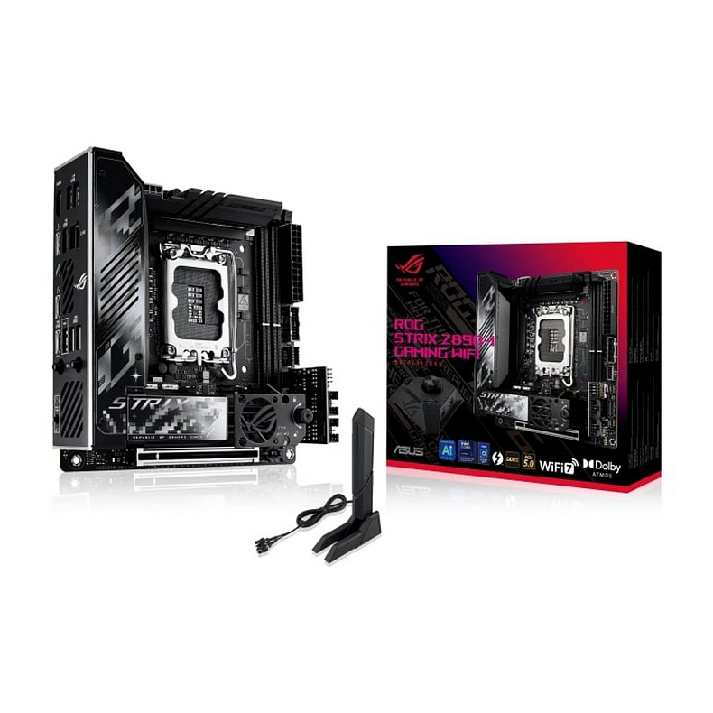 Материнская плата ASUS ROG STRIX Z890-I GAMING WIFI s1851 Z890 2xDDR5 M.2 DP USB Type-C Wi-Fi BT mIT