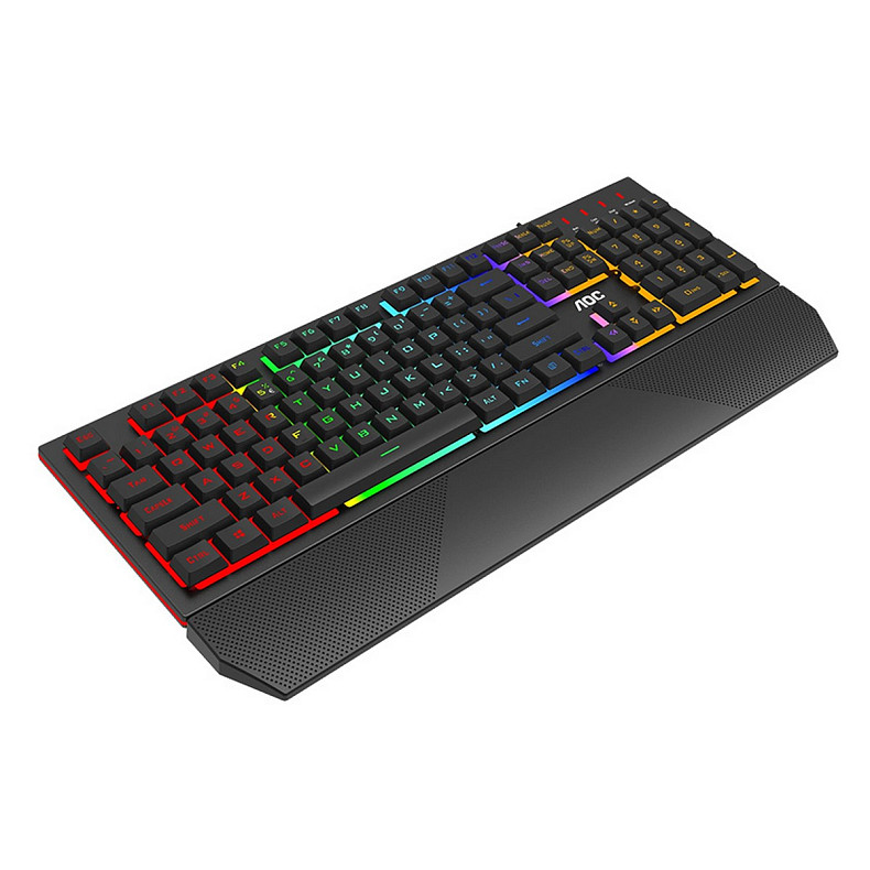 Клавіатура AOC GK200 Gaming RGB райдужна підсвітка USB