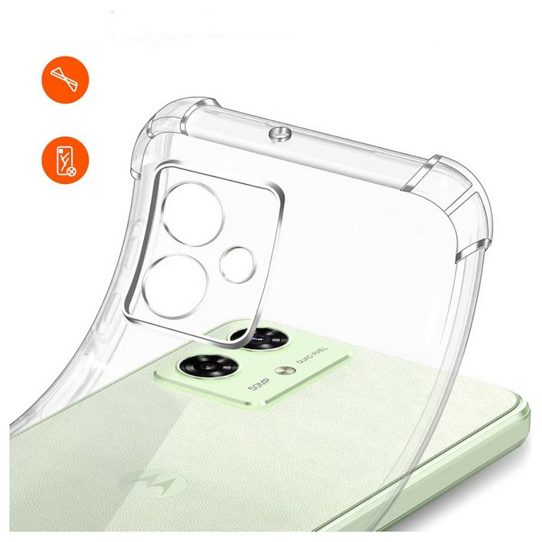 Чехол-накладка BeCover Anti-Shock для Motorola Moto G55 Clear (712780)