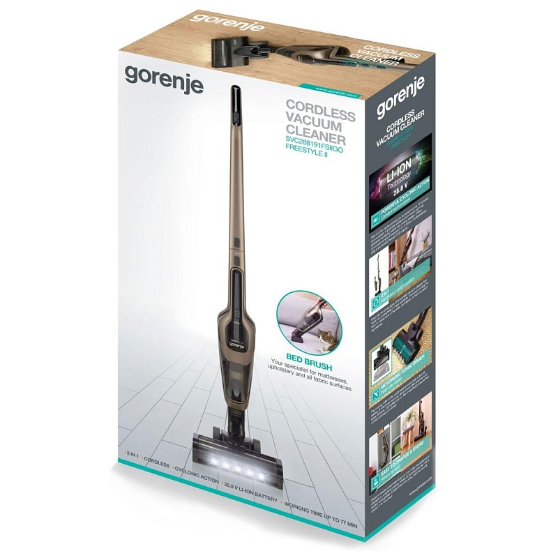 Пилосос акумуляторний Gorenje SVC 288191 FSIIGO