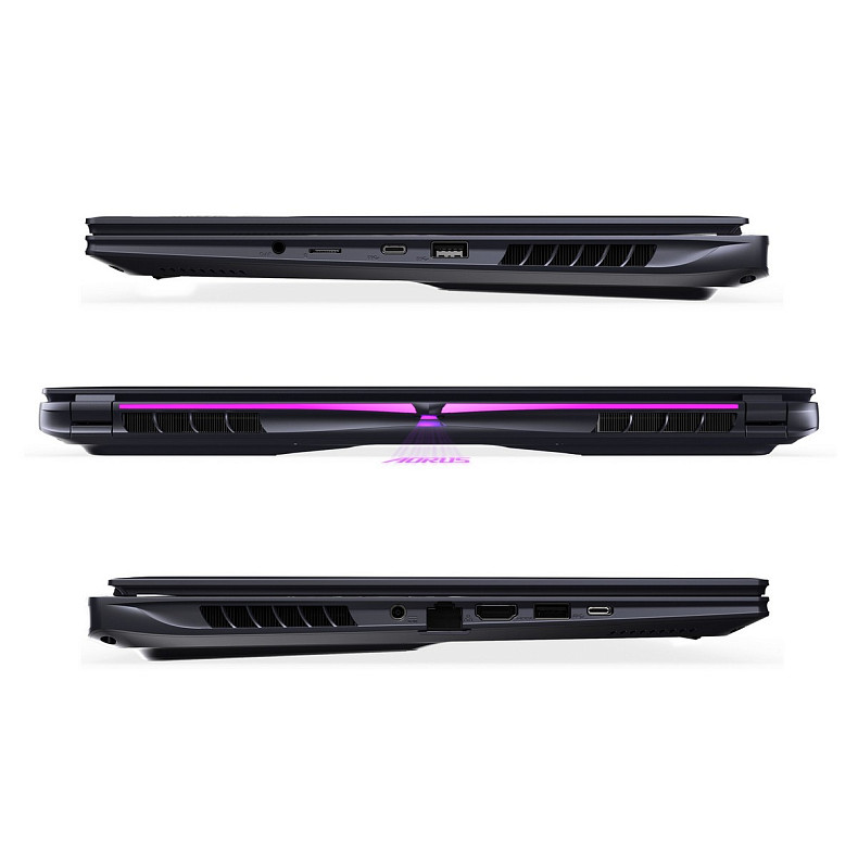 Ноутбук Gigabyte Aorus 16X 9SG 2024 (AORUS 16X 9SG-43UAC54SD) Midnight Gray