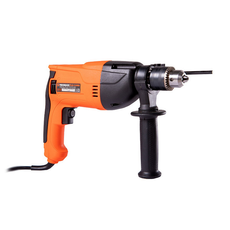 Дриль Tekhmann TLD-13/950 950Вт зубчастий патрон 13мм 0-1100об·хв 2.5кг