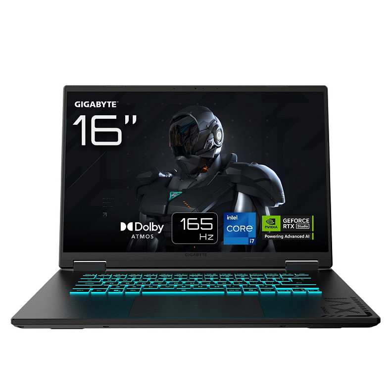 Ноутбук Gigabyte Gaming A16 (CWHI3UA864SD) Black Steel