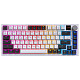 Клавіатура GamePro Asgard Valhalla QLAB Sakura Switch White With Display (MK160-W-D-QS-